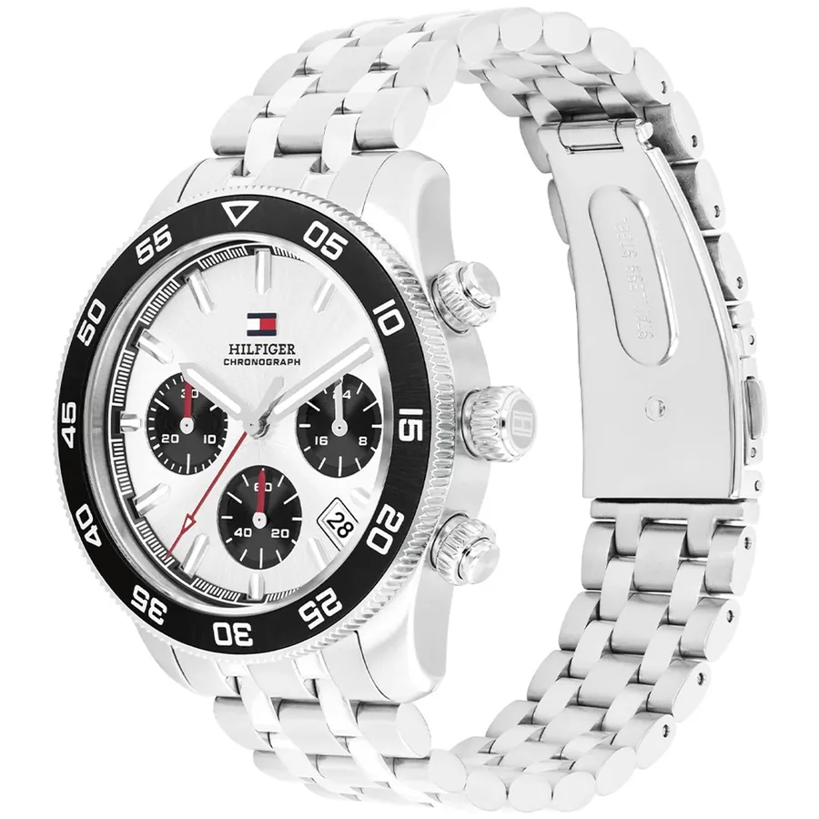 Tommy Hilfiger TH85 Chronograph 41mm Silver Dial, view 4
