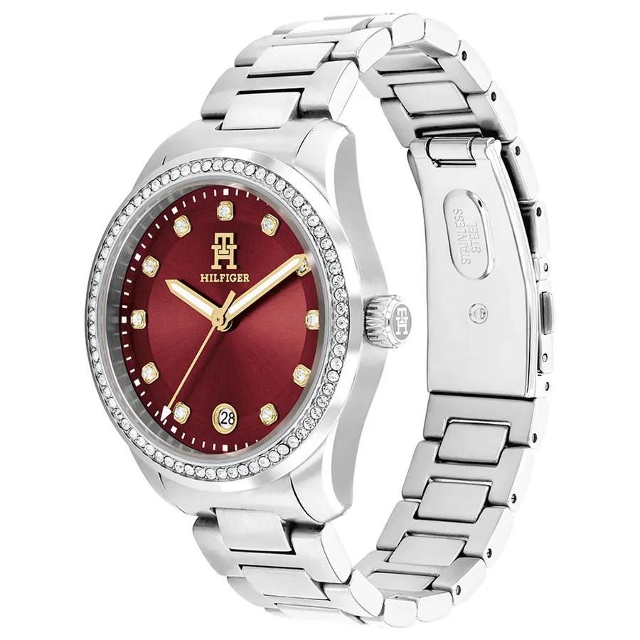 Tommy Hilfiger TH85 Crystals 36mm Cherry Dial, view 3