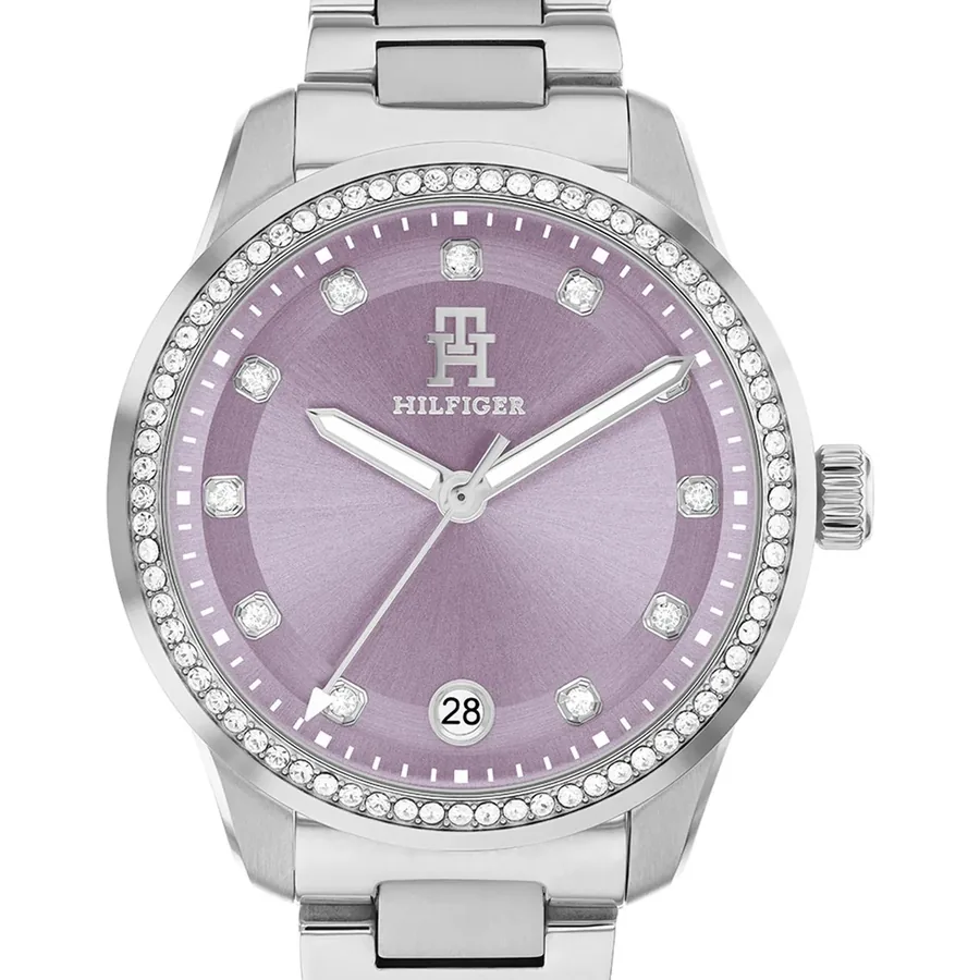 Tommy Hilfiger TH85 Crystals 36mm Lilac Dial, view 2