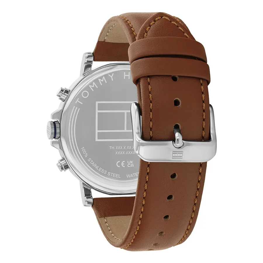 Tommy Hilfiger Tyson 43mm Blue Dial, Brown Leather Strap, Ref. 1710703, view 4