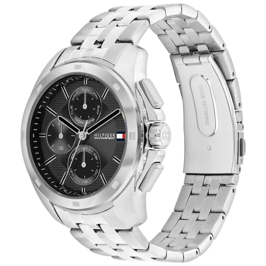 Tommy Hilfiger Walker 44mm Black Dial, view 3