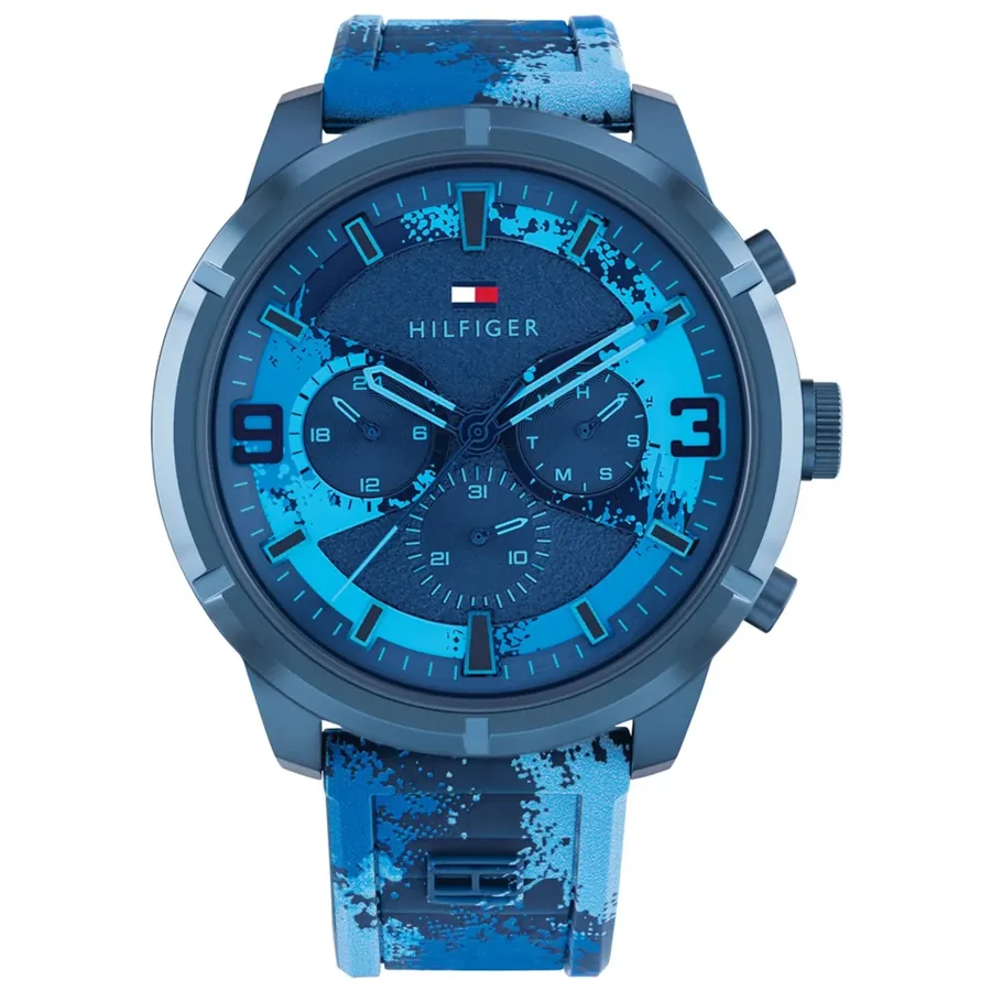 Tommy Hilfiger Wild 50mm Blue Dial, front view
