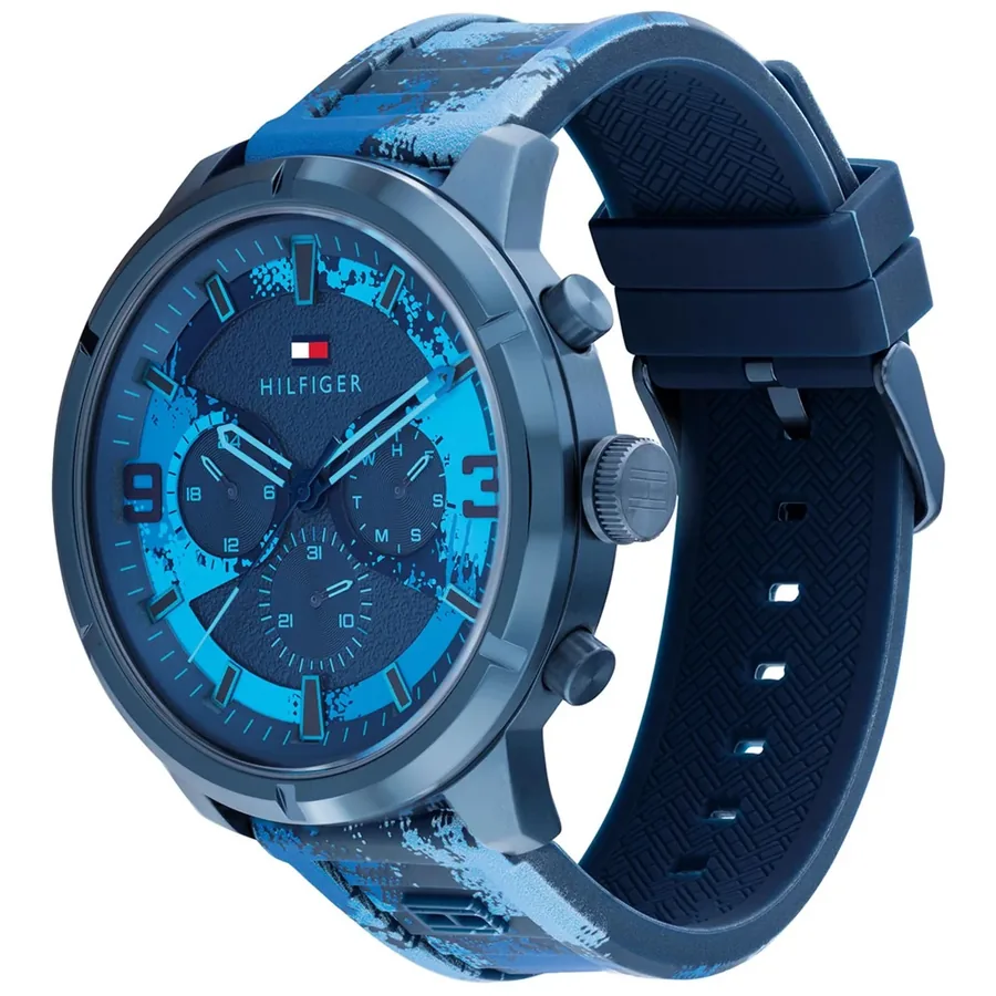 Tommy Hilfiger Wild 50mm Blue Dial, view 3