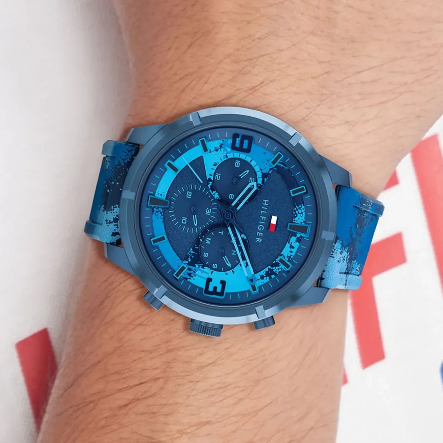Tommy Hilfiger Wild 50mm Blue Dial, view 5