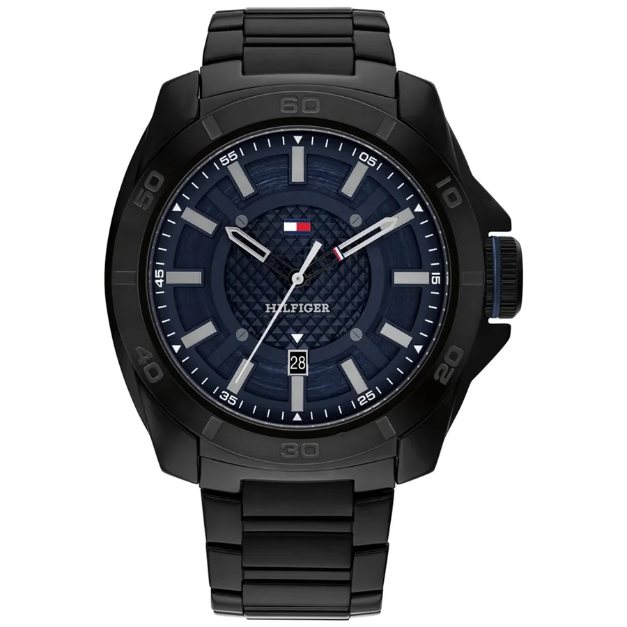 Tommy Hilfiger Windsurf 46mm Blue Dial, front view