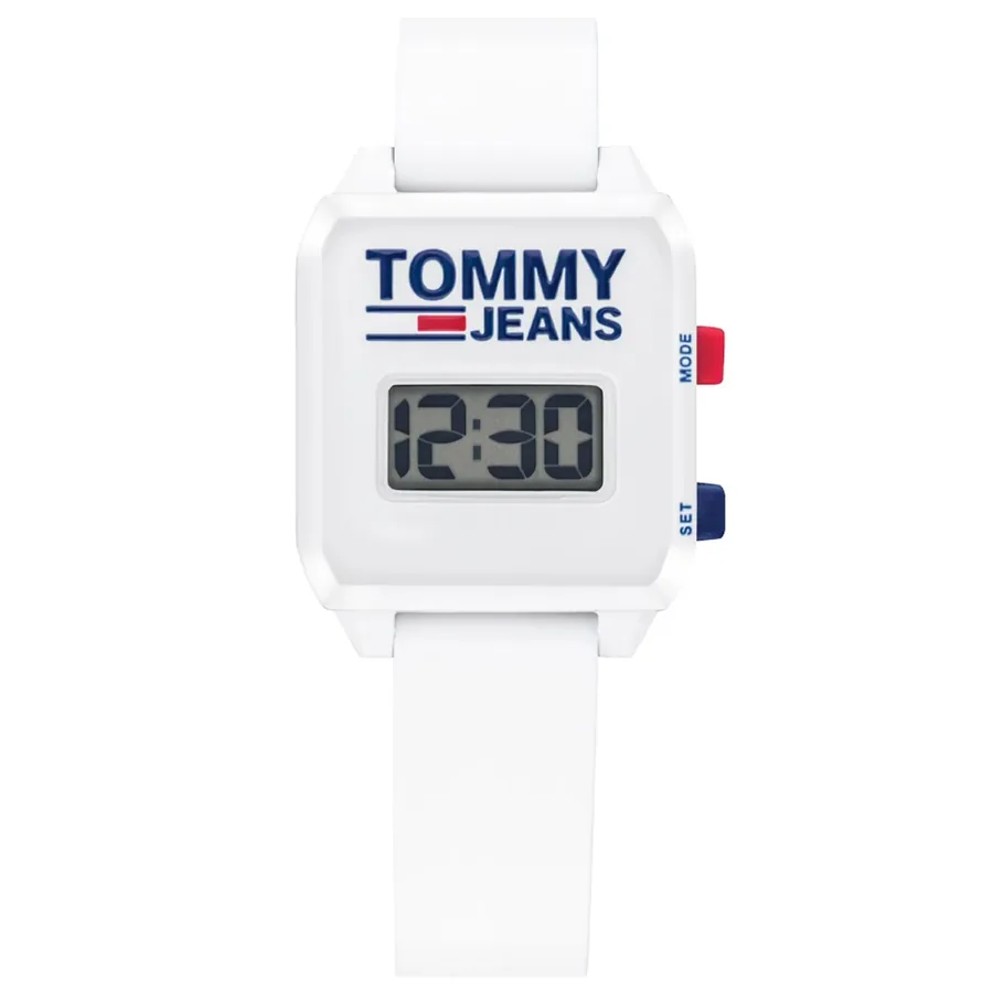 Tommy Jeans 27mm White Dial, front view