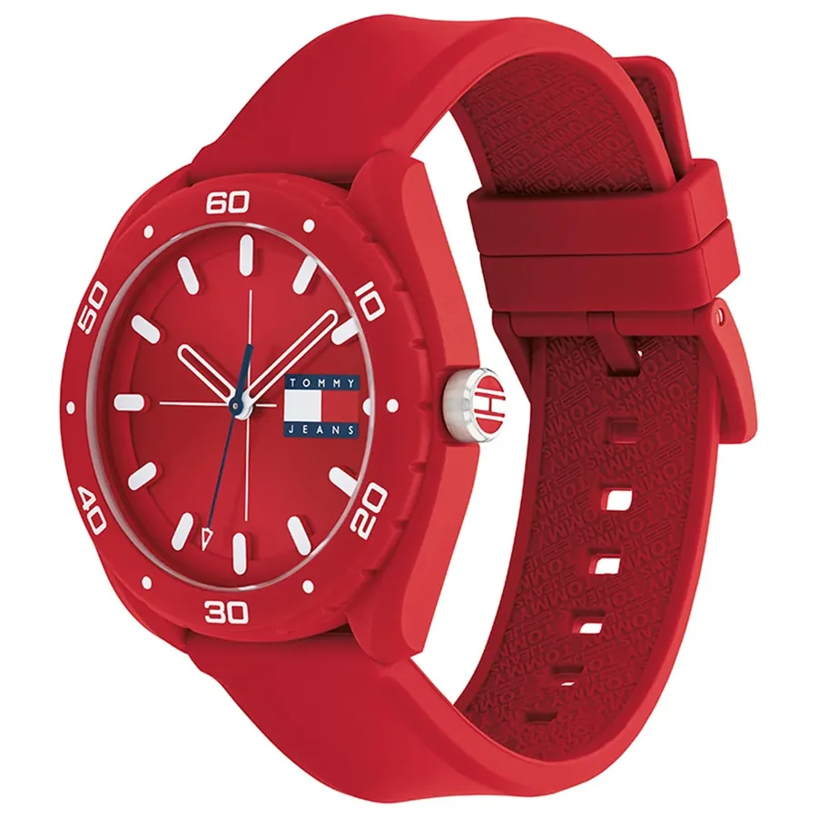 Tommy Jeans 45mm Red Dial, view 3