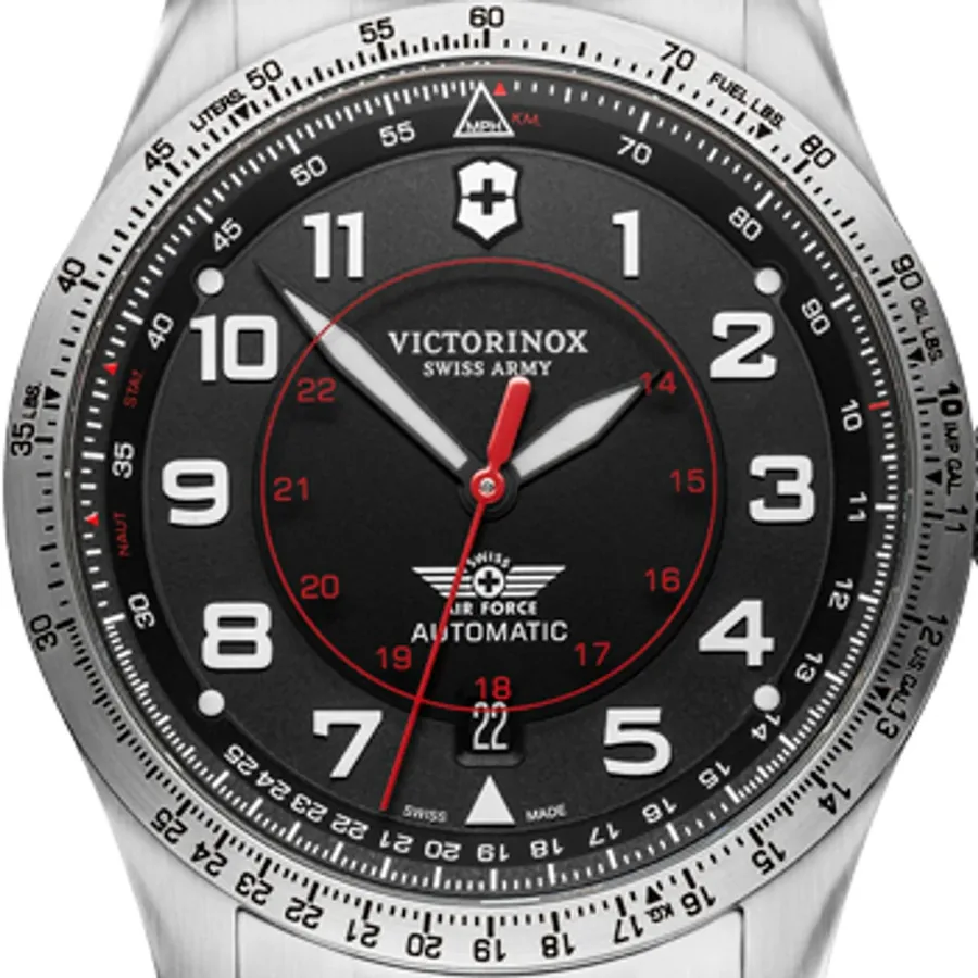 Victorinox Airboss Mechanical 42mm Black Dial, view 2