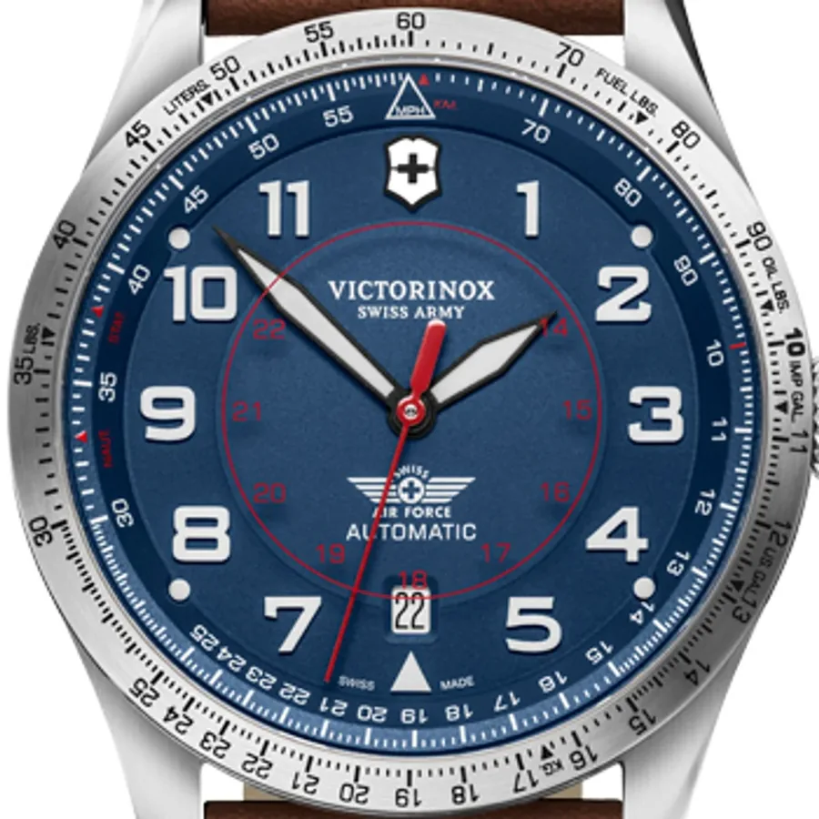 Victorinox Airboss Mechanical 42mm Blue Dial, view 2