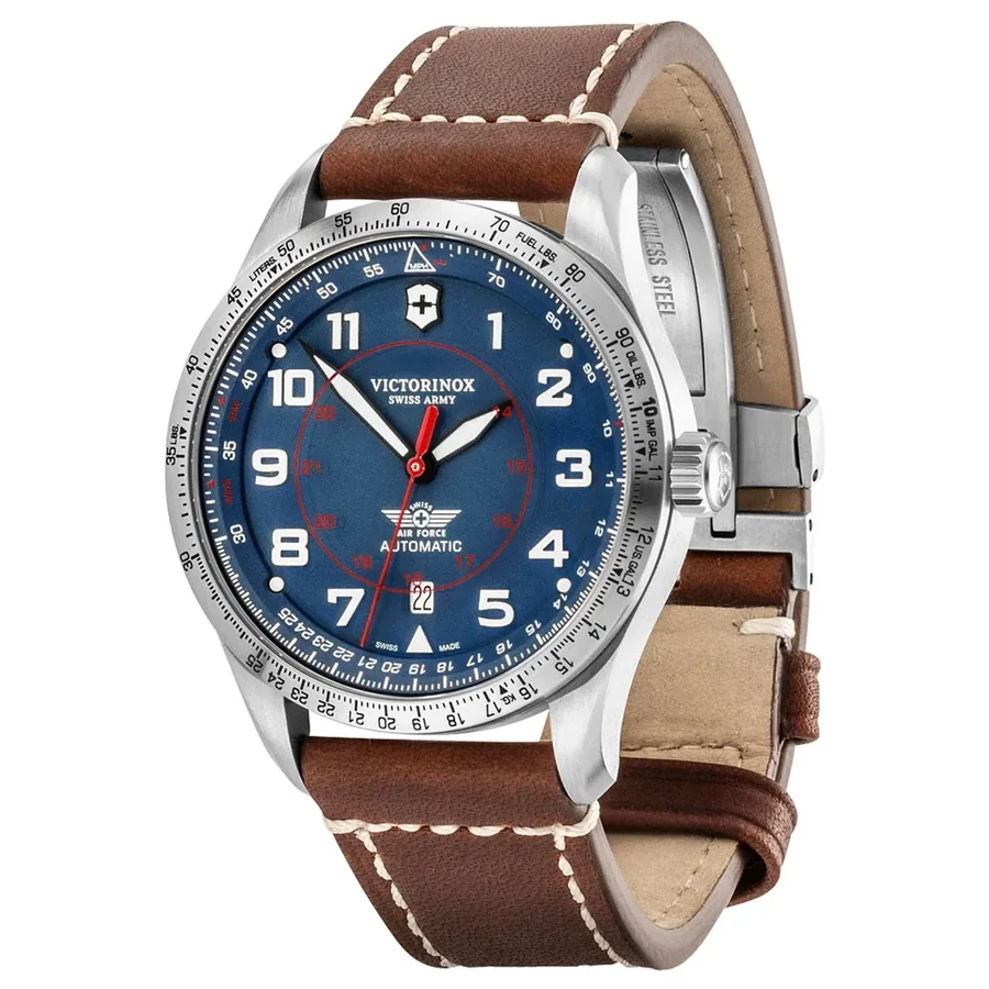 Victorinox Airboss Mechanical 42mm Blue Dial, view 4