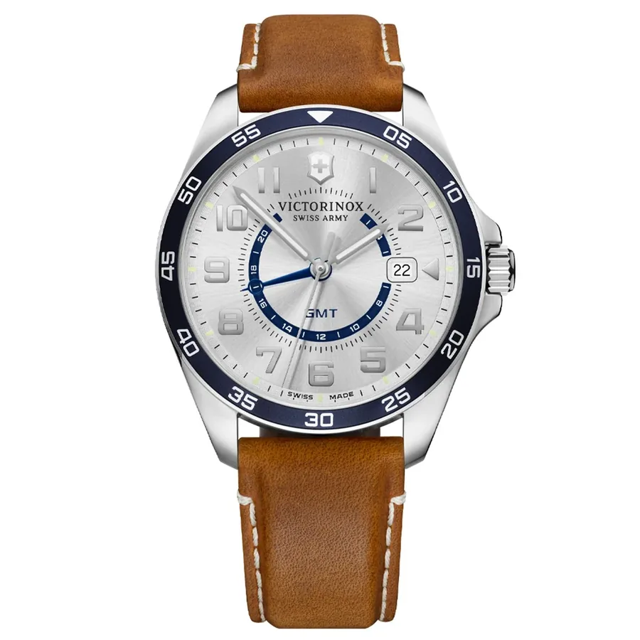 Victorinox Fieldforce 42mm Silver Dial, front view