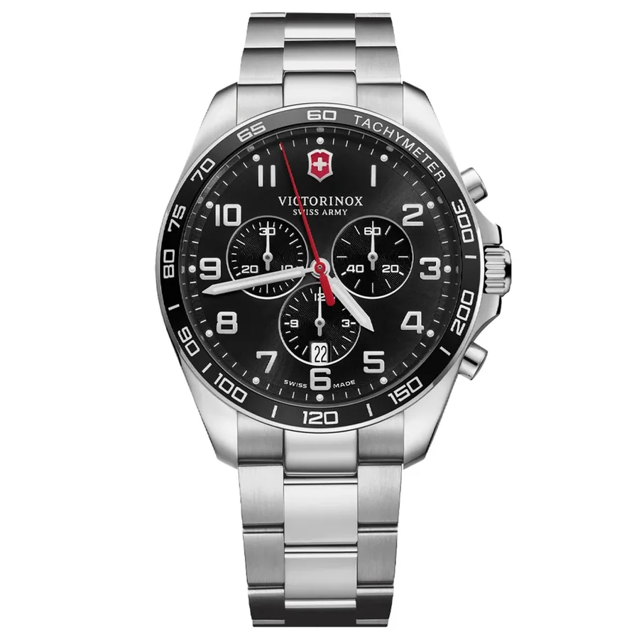 Victorinox Fieldforce Chronograph 42mm Blue Dial, front view