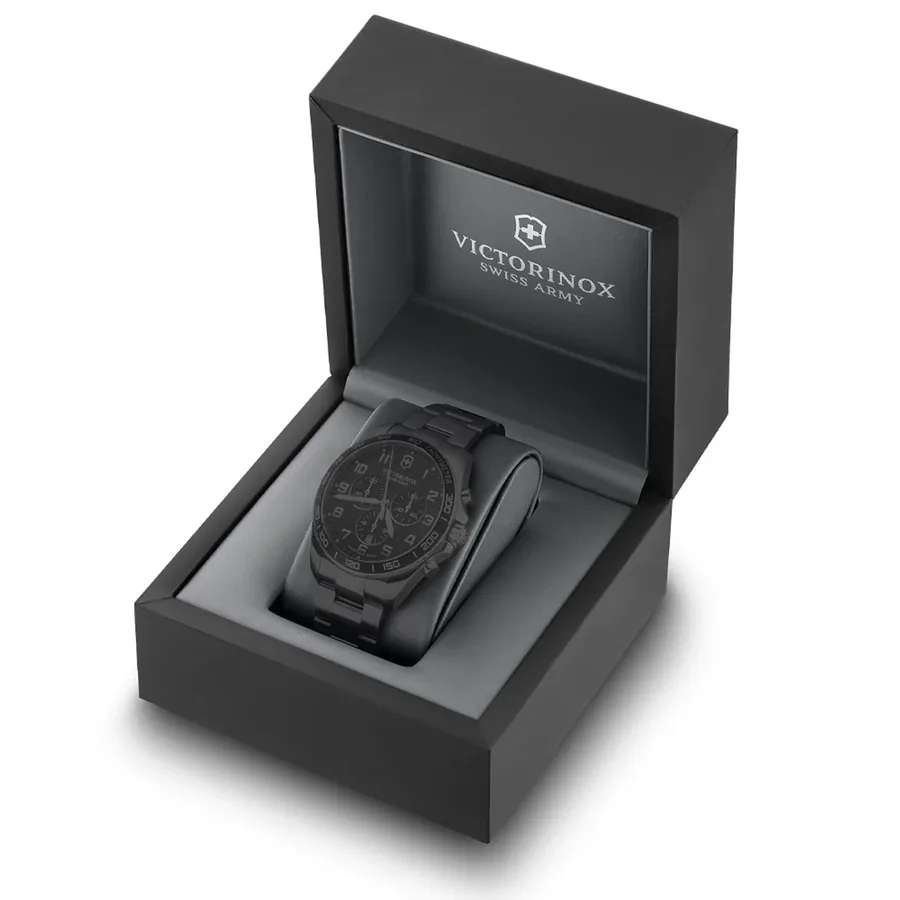 Victorinox Fieldforce Chronograph 42mm Blue Dial, view 2