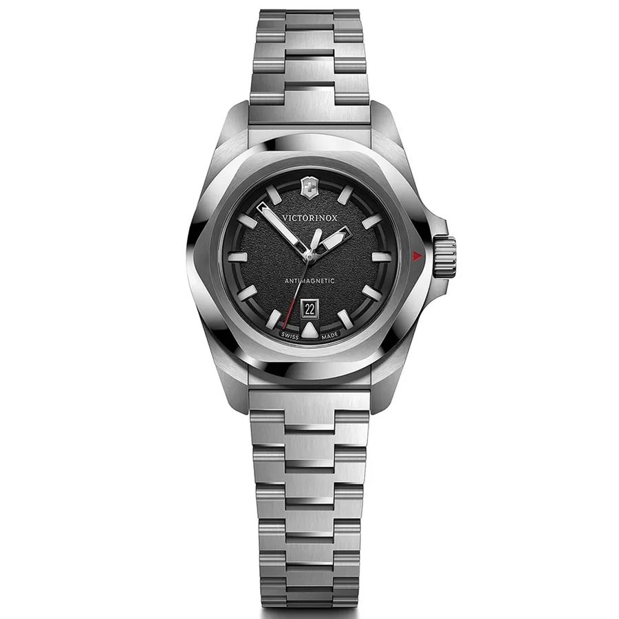 Victorinox I.N.O.X. 32mm Black Dial, front view