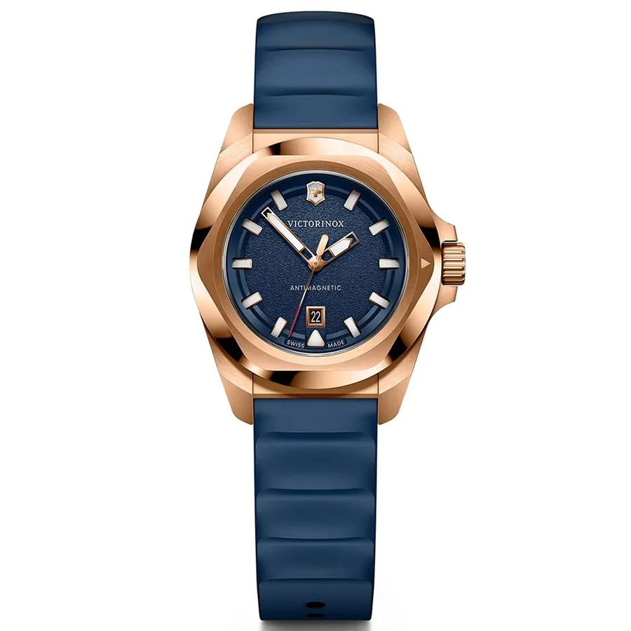 Victorinox I.N.O.X. 35mm Blue Dial, front view