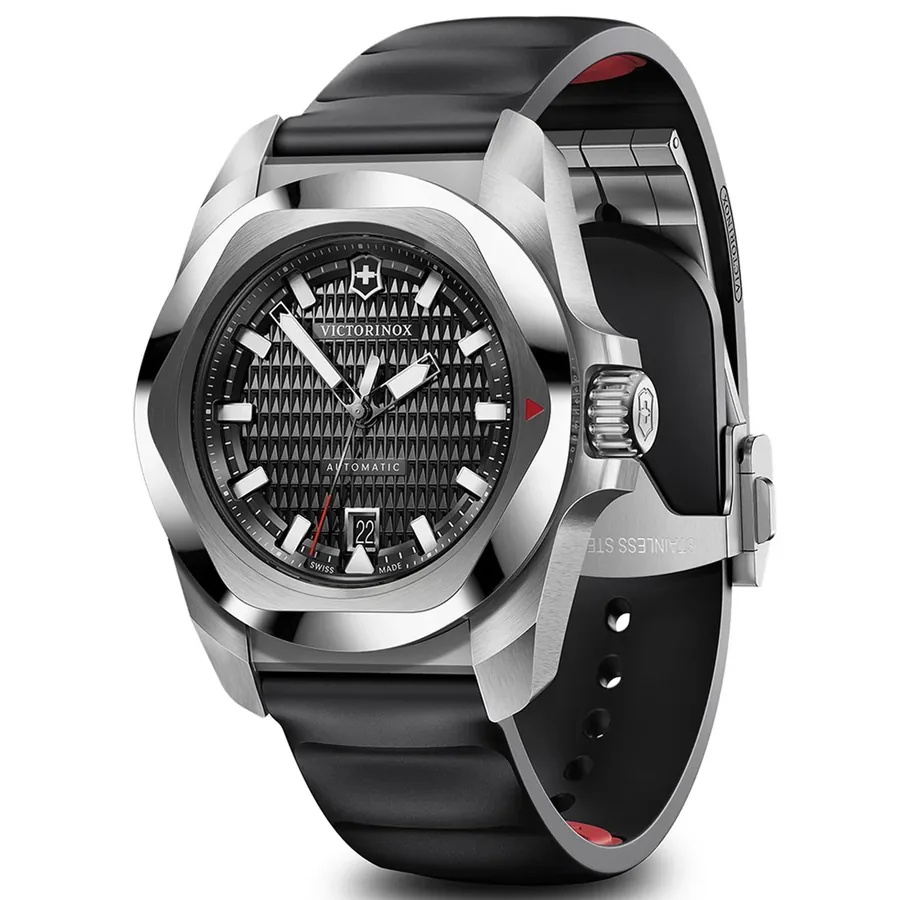 Victorinox I.N.O.X. 41mm Automatic Black Dial, Ref. 242039, view 3