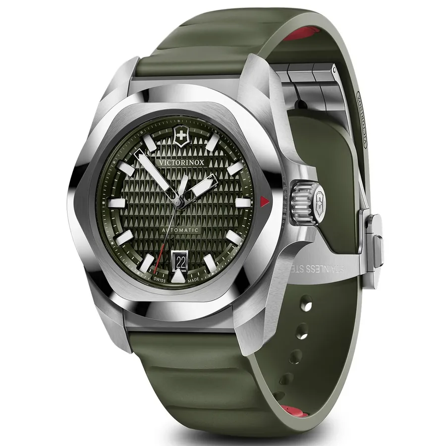 Victorinox I.N.O.X. 41mm Automatic Green Dial, view 3