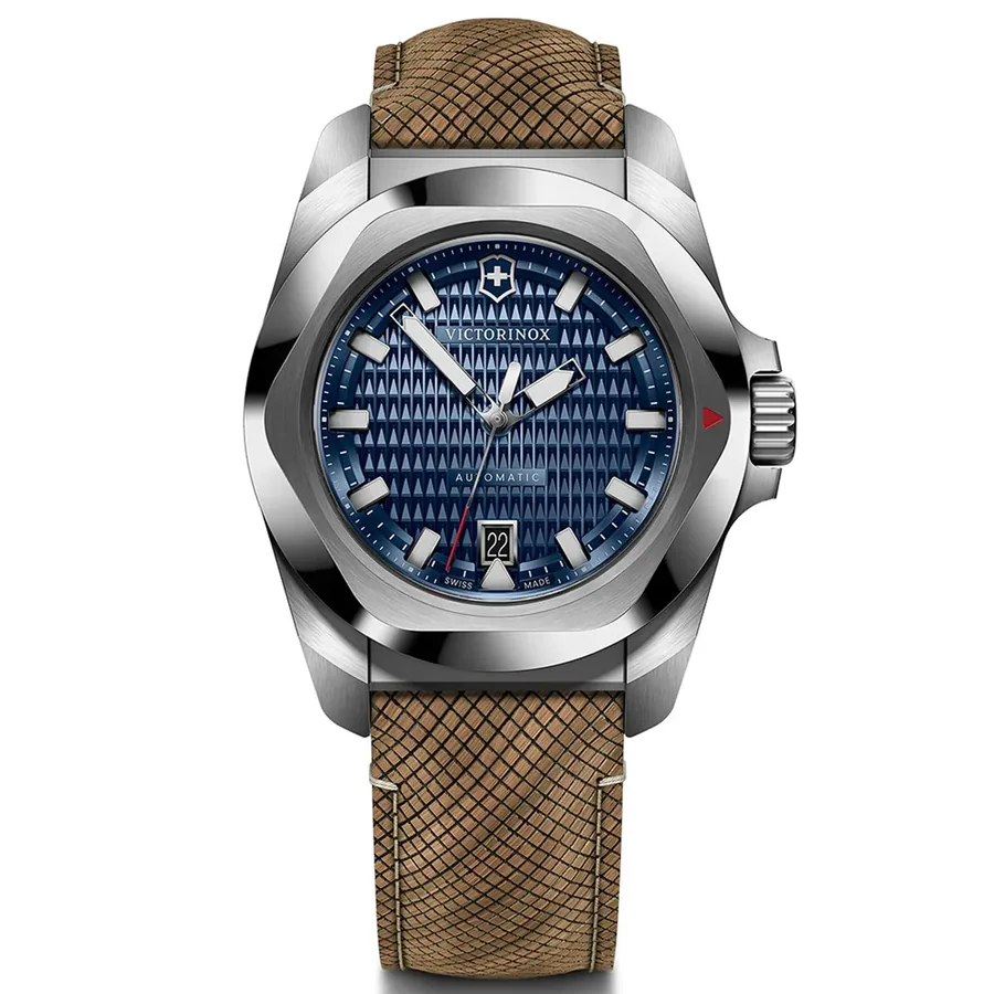 Victorinox I.N.O.X. 41mm Blue Dial, front view