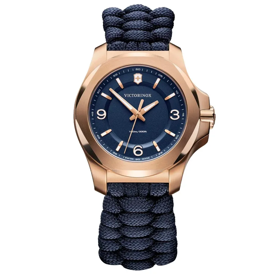Victorinox I.N.O.X. Paracord 37mm Blue Dial, front view