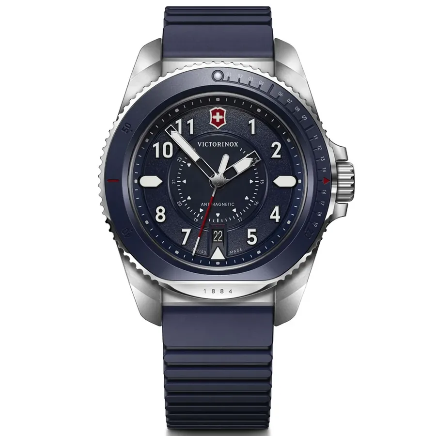 Victorinox Journey 1884 43mm Blue Dial, Ref. 241975, front view