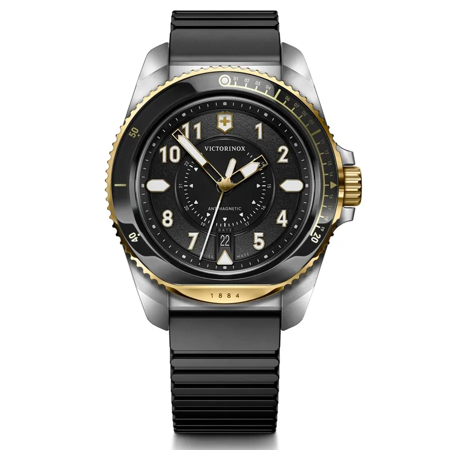 Victorinox Journey 43mm Black Dial, front view