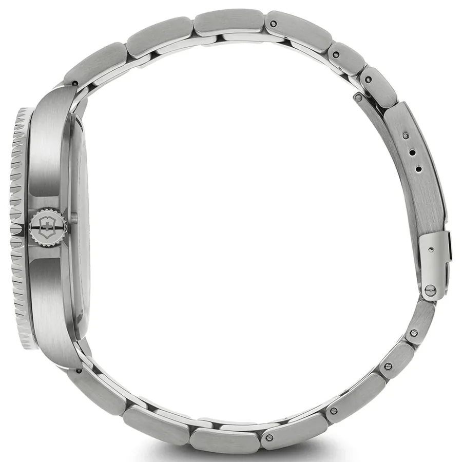 Victorinox Maverick 43mm Blue Dial, Silver-Tone Stainless Steel Bracelet, view 4