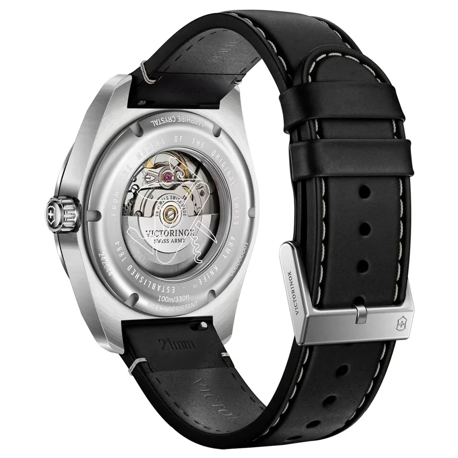 Victorinox Swiss Army 42mm Automatic Black Dial, view 5